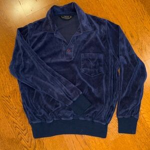 Vintage velour sweater